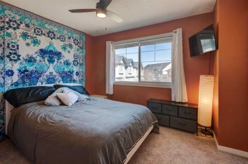 173 New Brighton Point Se, Calgary, AB - Indoor Photo Showing Bedroom