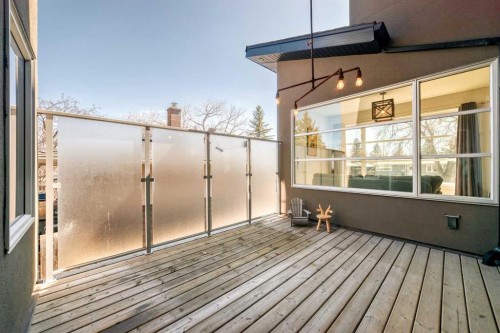 112 Hanover Road Sw, Calgary, AB - Outdoor With Deck Patio Veranda With Exterior