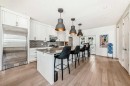 112 Hanover Road Sw, Calgary, AB  - Indoor Photo Showing Kitchen With Stainless Steel Kitchen With Upgraded Kitchen 