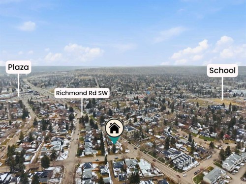 3439 33 Street Sw, Calgary, AB - Outdoor With View