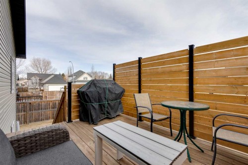 12 Mcclung Gate, Carstairs, AB - Outdoor With Deck Patio Veranda With Exterior