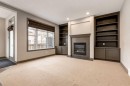 33 Everoak Circle Sw, Calgary, AB  - Indoor With Fireplace 