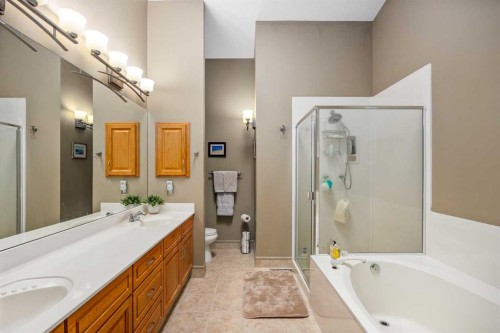 94 Sunset Way, Priddis Greens, AB - Indoor Photo Showing Bathroom