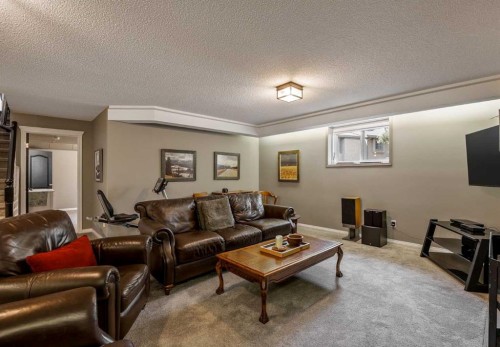 94 Sunset Way, Priddis Greens, AB - Indoor Photo Showing Living Room