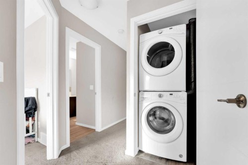 202-135 Redstone Walk Ne, Calgary, AB - Indoor Photo Showing Laundry Room