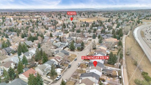 44 Strathclair Rise Sw, Calgary, AB - Outdoor With View