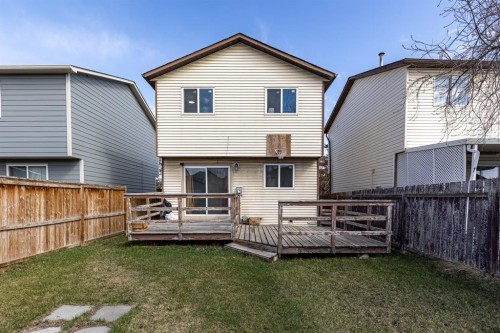 13 Martindale Boulevard Ne, Calgary, AB - Outdoor With Deck Patio Veranda With Exterior