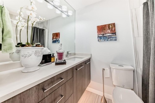 22 Coach Manor Terrace Sw, Calgary, AB - Indoor Photo Showing Bathroom
