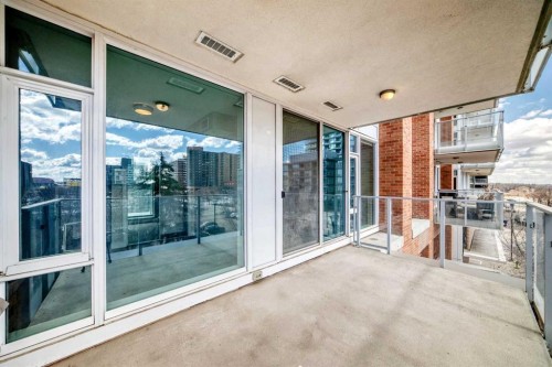 204-560 6 Avenue Se, Calgary, AB - Outdoor With Balcony With Exterior
