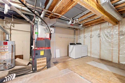 116 Saddlebrook Common Ne, Calgary, AB - Indoor Photo Showing Basement