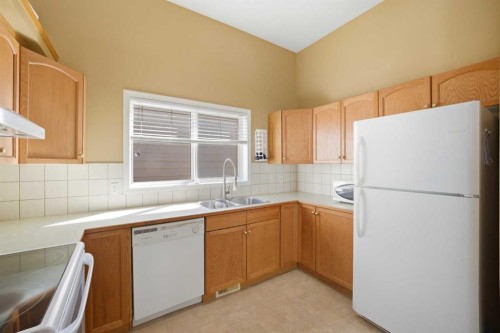 39 Saddlemont Close Ne, Calgary, AB - Indoor Photo Showing Kitchen With Double Sink