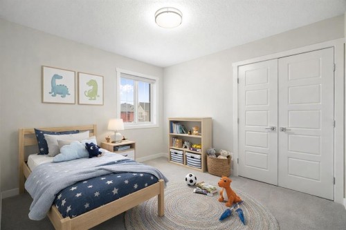 193 Walgrove Terrace Se, Calgary, AB - Indoor Photo Showing Bedroom