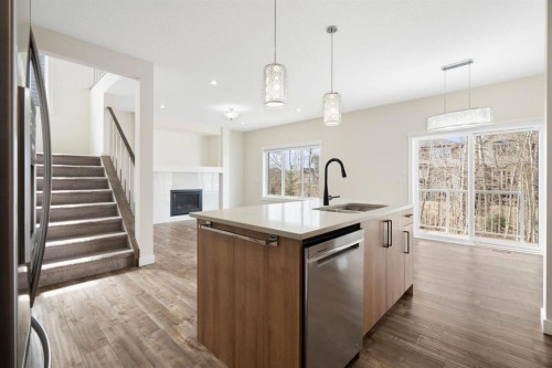 193 Walgrove Terrace Se, Calgary, AB - Indoor Photo Showing Kitchen With Upgraded Kitchen