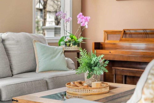 53 Copperfield Court Se, Calgary, AB - Indoor With Fireplace