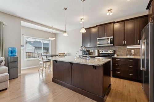 22 Nolanfield Heights Nw, Calgary, AB - Indoor Photo Showing Kitchen With Stainless Steel Kitchen With Upgraded Kitchen