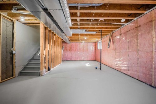 213 Bridgeport Gate, Chestermere, AB - Indoor Photo Showing Basement