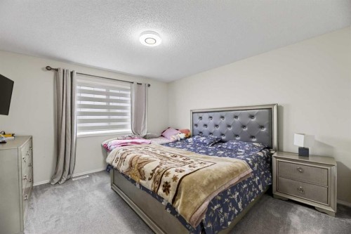 8474 Saddleridge Drive Ne, Calgary, AB - Indoor Photo Showing Bedroom