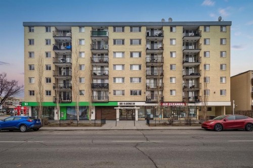 408-505 19 Avenue Sw, Calgary, AB - Outdoor With Balcony With Facade