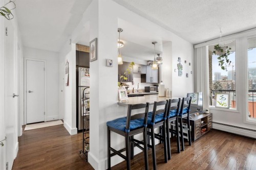 408-505 19 Avenue Sw, Calgary, AB - Indoor Photo Showing Dining Room