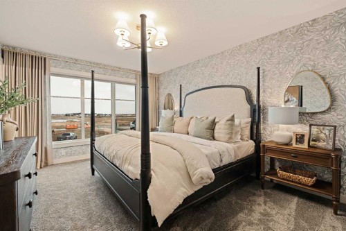 193 Silver Spruce Road Sw, Calgary, AB - Indoor Photo Showing Bedroom