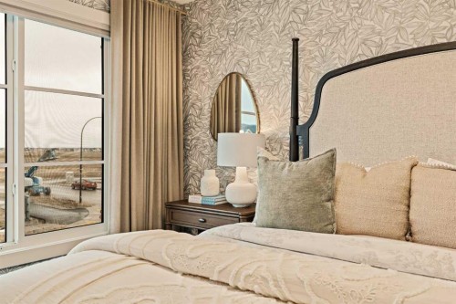 193 Silver Spruce Road Sw, Calgary, AB - Indoor Photo Showing Bedroom