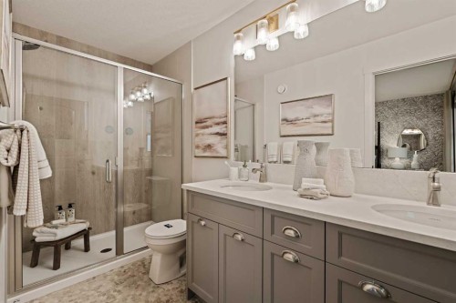 193 Silver Spruce Road Sw, Calgary, AB - Indoor Photo Showing Bathroom