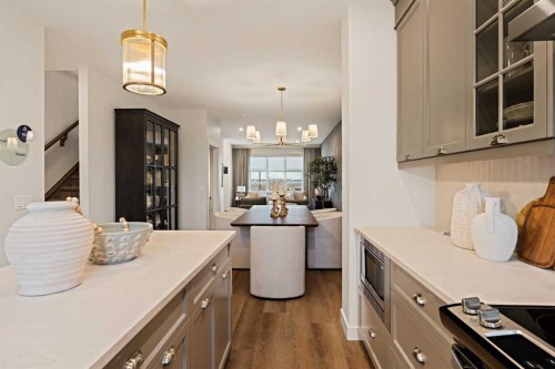 193 Silver Spruce Road Sw, Calgary, AB - Indoor Photo Showing Kitchen