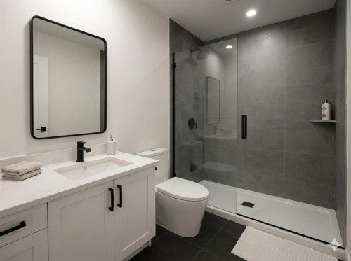 11 Heritage Circle, Cochrane, AB - Indoor Photo Showing Bathroom