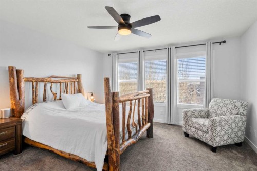 99 Ridge View Close, Cochrane, AB - Indoor Photo Showing Bedroom