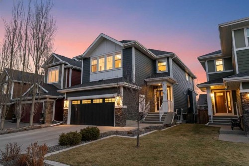 99 Ridge View Close, Cochrane, AB - Outdoor With Facade