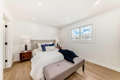 29-2519 38 Street Ne, Calgary, AB - Indoor Photo Showing Bedroom