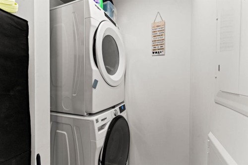 2424-76 Cornerstone Passage Ne, Calgary, AB - Indoor Photo Showing Laundry Room