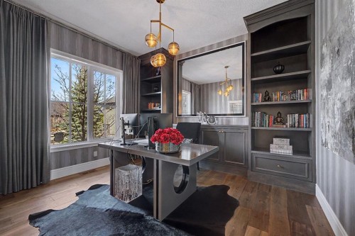 33 Waters Edge Drive, Heritage Pointe, AB - Indoor Photo Showing Office