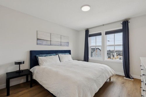 87 Aquila Way Nw, Calgary, AB - Indoor Photo Showing Bedroom