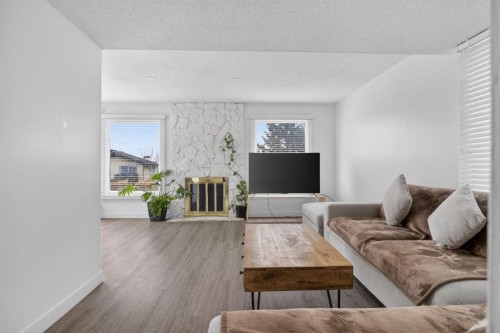 55 Falwood Place Ne, Calgary, AB - Indoor Photo Showing Living Room