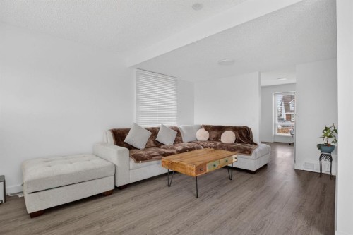 55 Falwood Place Ne, Calgary, AB - Indoor Photo Showing Living Room