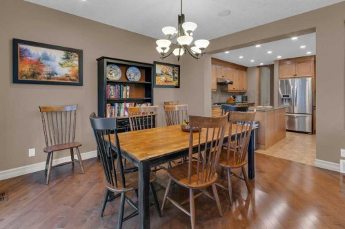 44 Mahogany Rise Se, Calgary, AB - Indoor Photo Showing Dining Room