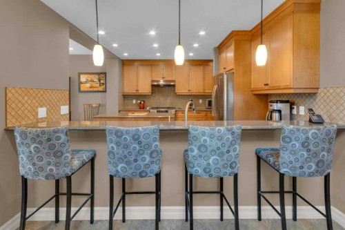 44 Mahogany Rise Se, Calgary, AB - Indoor Photo Showing Kitchen With Upgraded Kitchen