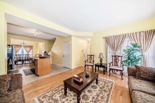 187 Bridlewood View Sw, Calgary, AB - Indoor Photo Showing Living Room