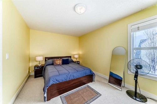 187 Bridlewood View Sw, Calgary, AB - Indoor Photo Showing Bedroom