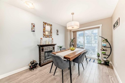 222 Redstone View Ne, Calgary, AB - Indoor Photo Showing Dining Room