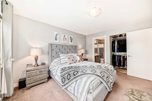 222 Redstone View Ne, Calgary, AB - Indoor Photo Showing Bedroom