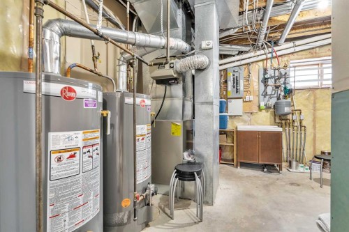 28 Woodpark Close Sw, Calgary, AB - Indoor Photo Showing Basement