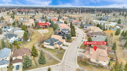 28 Woodpark Close Sw, Calgary, AB - Outdoor With View