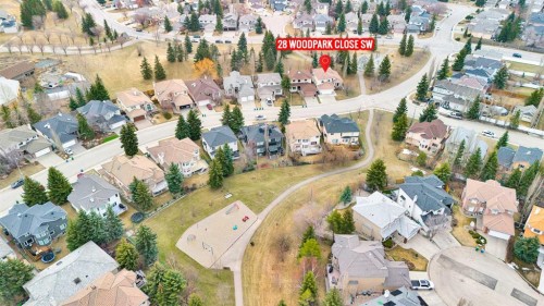 28 Woodpark Close Sw, Calgary, AB - Outdoor With View