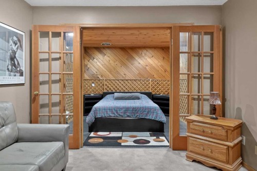 80 Deerbrook Road Se, Calgary, AB - Indoor Photo Showing Bedroom