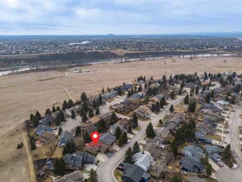 80 Deerbrook Road Se, Calgary, AB - Outdoor With View