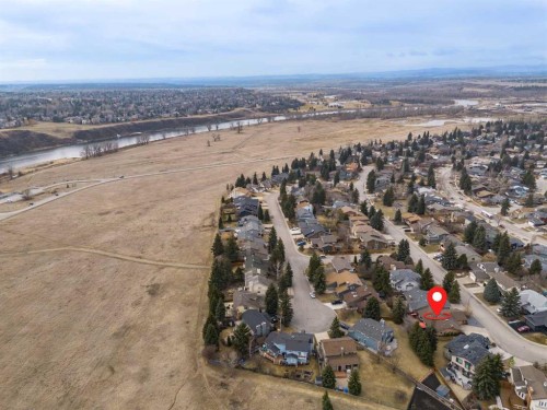 80 Deerbrook Road Se, Calgary, AB - Outdoor With View