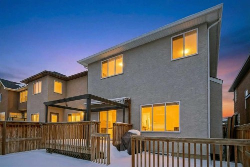 26 Sage Meadows Way Nw, Calgary, AB - Outdoor With Deck Patio Veranda With Exterior