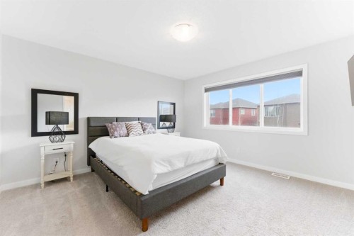 69 Legacy Manor Se, Calgary, AB - Indoor Photo Showing Bedroom